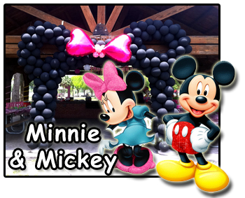 Mickey and Minnie Kids Party decorations